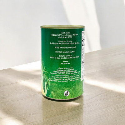 Combo 3 hộp Bắp non đóng hộp (3 hộp x 425gr) - Bắp đóng lon - Thương hiệu Antesco