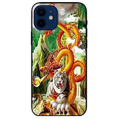 Ốp lưng dành cho Iphone 12 Mini - Iphone 12 - Iphone 12 Pro - 12 Pro Max - mẫu Long Tranh Hỗ Đấu