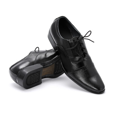 HJ7103-08 - Giày tây nam Huy Hoàng cột dây màu đen, nâu