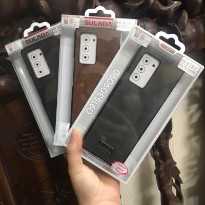 Ốp Lưng Da SULADA Viền silicon cho Samsung Galaxy Z Fold 6 , Z Fold 4 , Z Fold 5 - Hàng Chính Hãng