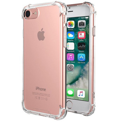 Ốp Lưng Điện Thoại Trong Suốt Có Viền Chống Sốc, Bảo Vệ Mặt Lưng, Màn Hình, Camera Cho iPhone 6 7 8 PLUS X XS XR 11 PRO MAX - DT042