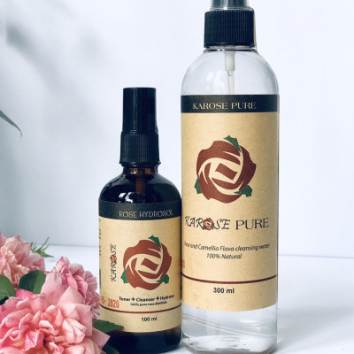 Nước Lau Mặt Hoa Hồng Karose Pure (300 ml)