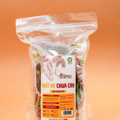 Mứt Me sấy Chua Cay Nguyên Trái Truyền Thống Thơm Ngon Thành Long 500g