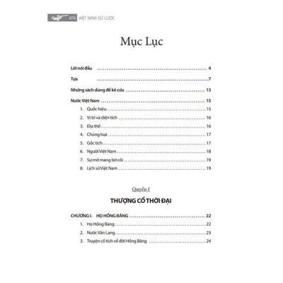 Sách - Việt Nam Sử Lược - Bìa Cứng - Minh Thắng