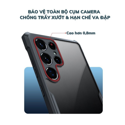 Ốp lưng dành cho Samsung S22 Plus 5G trong suốt chống sốc XUNDD, chống va đập, bảo vệ camera, siêu bền bỉ  - Hàng nhập khẩu