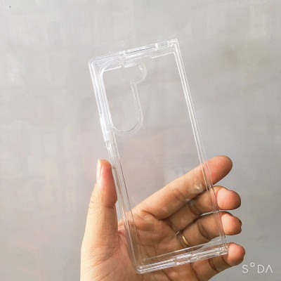 Ốp lưng Likgus Crystal cho Samsung Z Fold 6 5G túi khí chống sốc, chống ố màu ( hàng chính hãng)