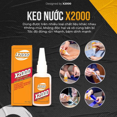 Keo Dán Đa Năng Siêu Dính X2000/ Tree Frog Chống Nước Gắn kết Mọi Vật Liệu , Gỗ, Gạch, Kính Lọ To