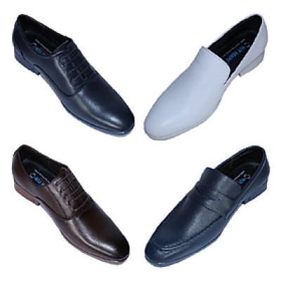 Giày tây nam Huy Hoàng cột dây màu xanh đậm, trắng, nâu đất HT7505-06-08-11