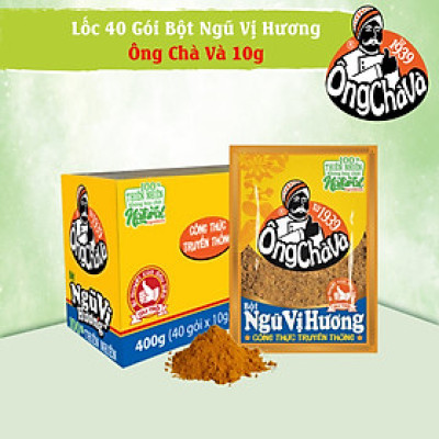 Lốc 40 Gói Ngũ Vị Hương Ông Chà Và 10g (Five Spices)