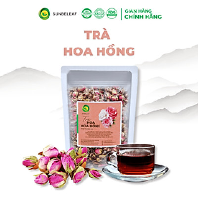 Trà Hoa Hồng Sunbeleaf - Túi Zip 100g