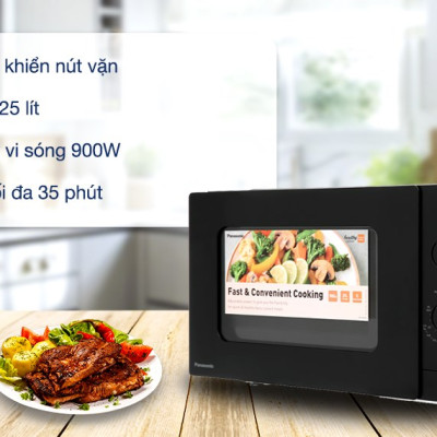 Lò vi sóng Panasonic NN-SM33NBYUE 25 lít - Hàng chính hãng