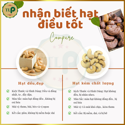 HẠT ĐIỀU RANG MUỐI TÂN LỘC PHÁT - 250G
