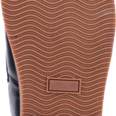 Giày Nam Thắt Nơ Huy Hoàng HT7194 - Đen