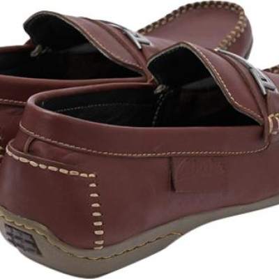 Giày Mọi Nam Huy Hoàng HT7115 - Nâu Đỏ