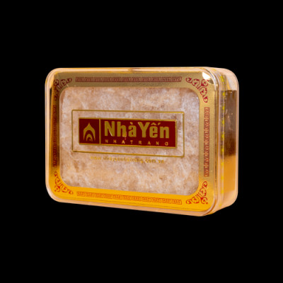 Đặc Sản Khánh Hòa - Tổ Yến Trắng Tinh Chế Vụn - Nhà Yến Nha Trang - Hộp 100 Gram - Yến Vụn Tinh Chế - Tổ Yến Sào Tinh Chế - Hàng Chính Hãng