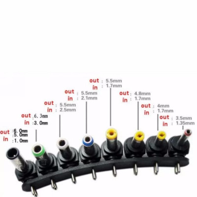 Sạc Laptop Đa Năng 8 Đầu - Sạc Đa Năng