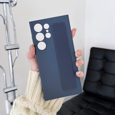 Ốp Lưng Cho Samsung Galaxy S25 Ultra Nhám Likgus Strap Siêu Mỏng Bảo Vệ Camera Kèm Dây Silicone Tiện Lợi - Hàng chính hãng