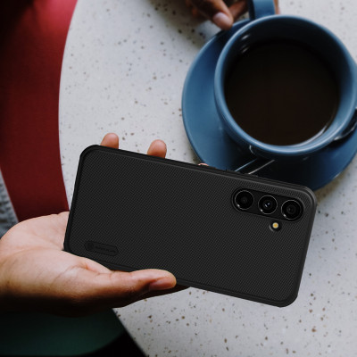 Ốp lưng chống sốc cho SamSung Galaxy A55 5G chính hãng Nillkin dạng sần chống bám vân tay - Hàng chính hãng