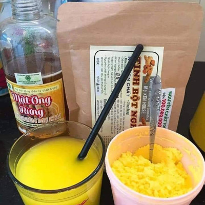 TINH BỘT NGHỆ NGUYÊN CHẤT MẸ KEN (500gr)