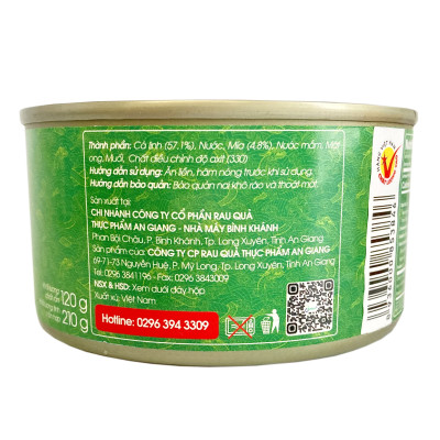 COMBO - Thùng (06 hộp)  3 hộp Mắm Cá Linh Chưng và 3 hộp Cá Linh Kho Mía - Antesco