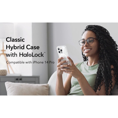 Ốp Lưng Trong Suốt ESR Classic Hybrid HaloLock Dành Cho iPhone 14 PRO MAX / 14 PRO / 14 PLUS / 14 - HÀNG CHÍNH HÃNG