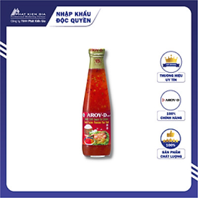 Xốt Chua Ngọt Aroy-D 350g - Nhập Khẩu Thái Lan | Aroy-D Sweet Chilli Sauce 350g