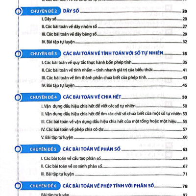 Combo - Sách 15 Chuyên đề Bồi dưỡng năng lực môn Toán Tiểu học Tập 1 + Tập 2