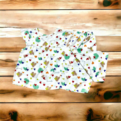 Combo 4 Bộ Đồ Tole Bé Gái Cánh Tiên Quần Đùi 4-40kg (Giao Mẫu Ngẫu Nhiên)