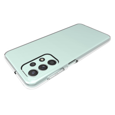 Ốp lưng dẻo silicon cho Samsung Galaxy A23 hiệu Ultra Thin (siêu mỏng 0.6mm, chống trầy, chống bụi) - Hàng nhập khẩu