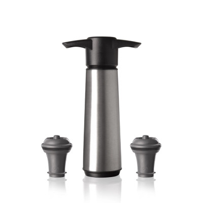 Vacu Vin - Bộ hút chân không bằng thép không gỉ - 3 món