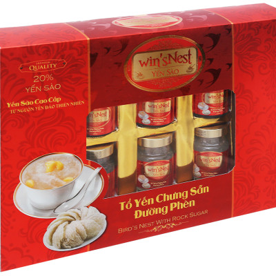 (Thùng 06 hộp )Yến Sào win