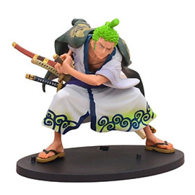 Mô hình One Piece : Mô hình Zoro wano siêu ngầu 16cm