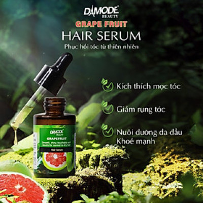 Tinh dầu dưỡng mọc tóc cao cấp độc quyền Damode Grapefruit Hair Serum chai 30ml