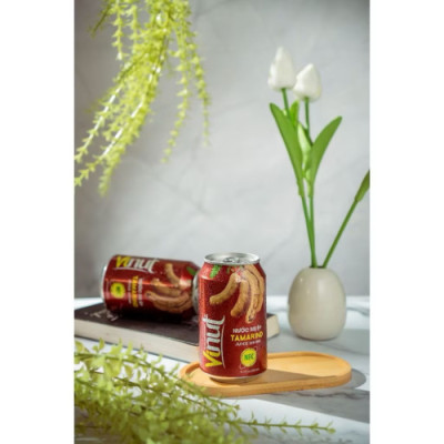 Lốc 6 Lon Nước Ép Me Vinut 330ml 