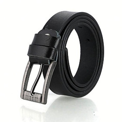 Thắt lưng nữ Huy Hoàng bát gài màu đen HC5148