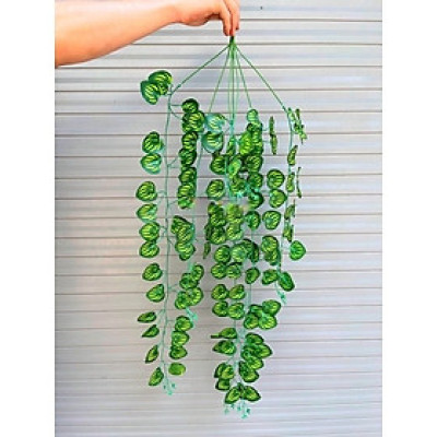 Dây leo dưa hấu giả PVC - dài 85cm - không kèm giỏ - Cây giả, hoa lụa Decor trang trí nhà cửa