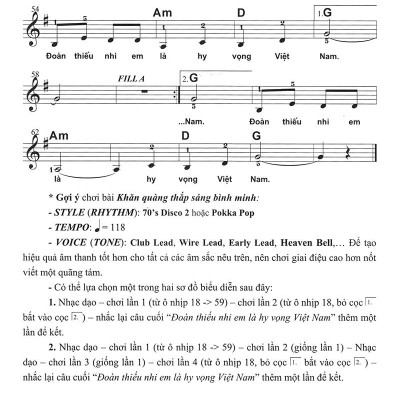 Thực Hành Biểu Diễn Organ Cho Thiếu Nhi – Tập 3