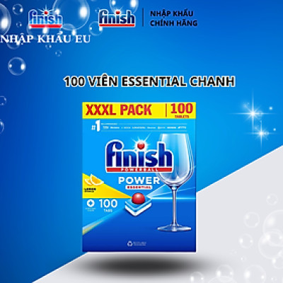 Viên rửa bát Finish Power ESSENTIAL 100 Viên