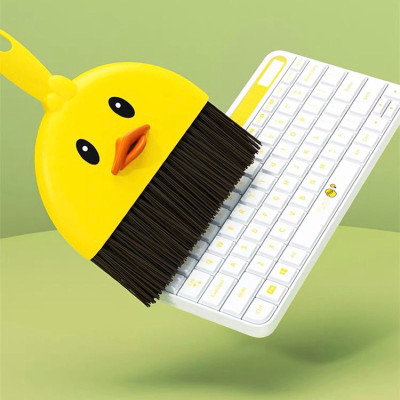 Chổi quét bụi bàn thờ đa năng  - kèm ky hốt rác mini  , có móc treo tiện lợi