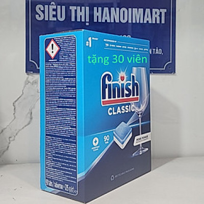 Viên rửa bát Finish Classic 120 viên/ hộp