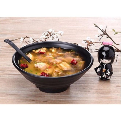 Tô, bát đen mờ đựng chè - chè sầu - Kem - Mỳ Hàn Quốc ( Nhập Khẩu)