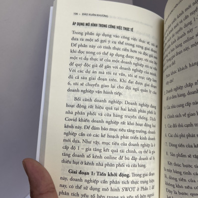 MÔ HÌNH XÂY DỰNG CHIẾN LƯỢC VÀ KẾ HOẠCH KINH DOANH DÀNH CHO DOANH NGHIỆP VỪA VÀ NHỎ - Đào Xuân Khương - Thái Hà Books - NXB Công Thương.