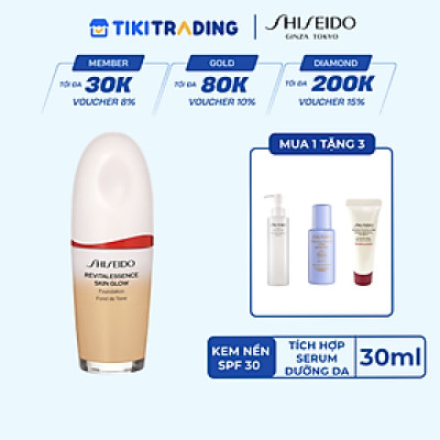 Kem nền Shiseido Revitalessence Skin Glow Foundation 30ml