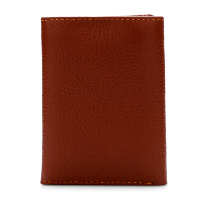 Bóp da bò Huy Hoàng 3 gấp loại nhỏ màu da, đen, nâu HT3136-37-38