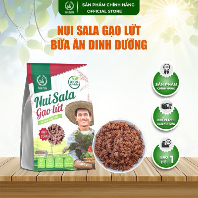 Nui Gạo Lức Hữu Cơ Hình Xoắn Thành Phần Rau Củ Ăn Kiêng Giảm Cân Tốt Cho Sức Khỏe