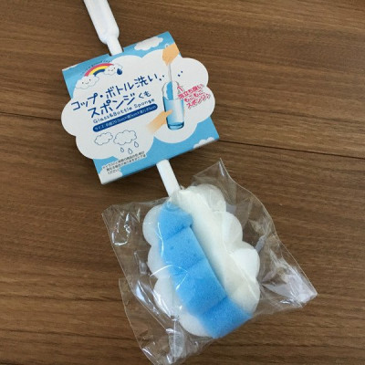 Combo 03 Dụng cụ rửa chai lọ, bình sữa có đầu mút - Nội địa Nhật Bản