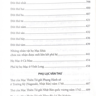 Mạc Thị Gia Phả (Họ Mạc Với Vùng Đất Hà Tiên)