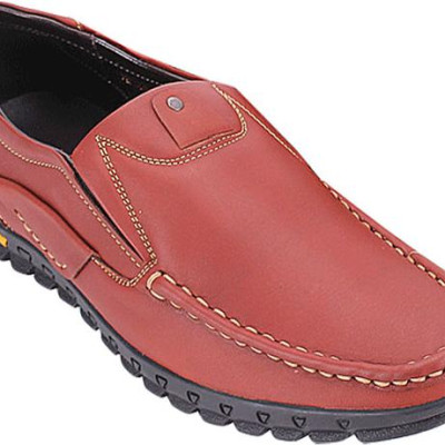 Giày Mọi Nam Huy Hoàng HT7707 - Nâu Đỏ