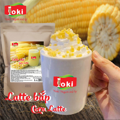 Latte bắp Yoki