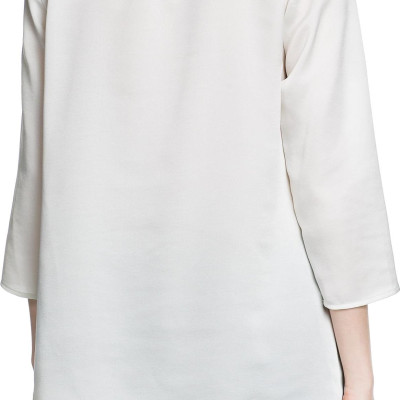 Áo Kiểu Nữ Cổ Tròn Tay Lỡ Mango 23050007 - Mã Màu 10